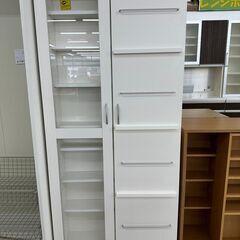 ★ジモティ割あり★  本棚 白 H181×D42.5×W79 ク...