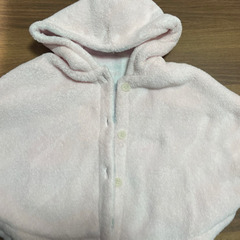 子供服　コムサ　ポンチョ　ベビー服　リバーシブル　の画像