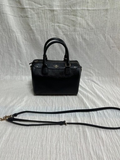 【取引終了】コーチ ショルダーバッグ COACH シグネチャー 2way ミニボストン