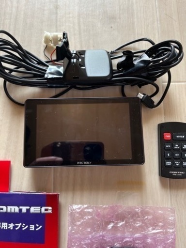 コムテック　レーダー探知機　808LV OBD2 r4アダプタ付