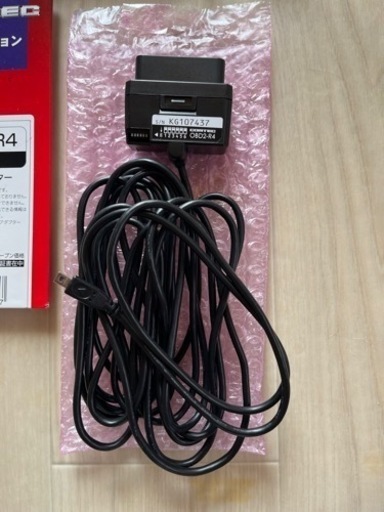 コムテック　レーダー探知機　808LV OBD2 r4アダプタ付