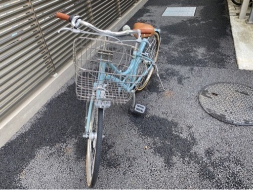 超美品！ブリヂストン　　エブリッジL26 マリノブルー　シティサイクル自転車　　