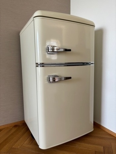 おしゃれな2ドア（81L）冷蔵庫