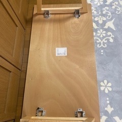 受渡決まりました！折りたたみ机　タモの画像