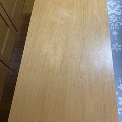 受渡決まりました！折りたたみ机　タモの画像
