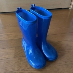 子供用品 長靴　21cm   ブルー　青の画像
