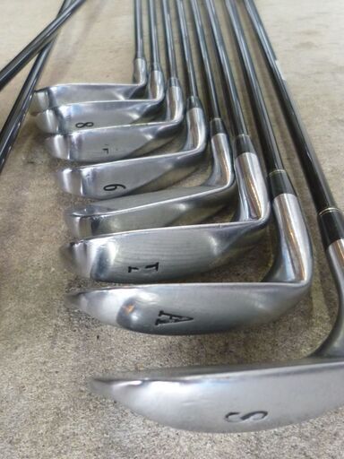 引取り限定/福岡県/SRIXON WR 5~9.S.A.P/ 4/16.5/9.5/SV-3011J スリクソン10本まとめ/中古品・ケースなし