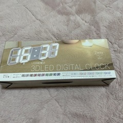 デジタル時計　未使用の画像
