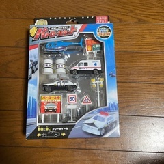 パトロールセット　パトカー　ヘリコプターの画像