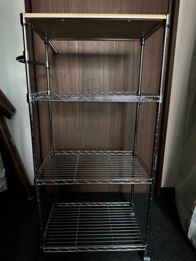 収納家具 スチールラック　2個