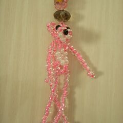 【未使用】ミニー★ピンクパンサー★ティガ―★ビーズアクセサリーの画像