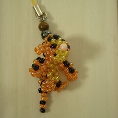 【未使用】ミニー★ピンクパンサー★ティガ―★ビーズアクセサリーの画像