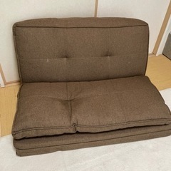 【受付終了・捨てました】壊れたソファベッド　ニトリ　　の画像