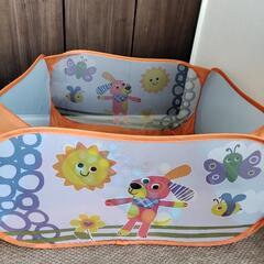 折りたためる！ボールプールの画像