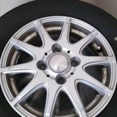 夏タイヤ ホイールセット 145/80R13 75Sの画像