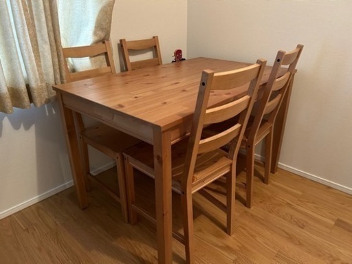 ダイニングテーブルセット(IKEA ヨックモック)