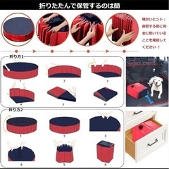 屋外折り畳み収納プール屋外折り畳みプール子供用プール 折りたたみたらい 大型洗い桶の画像