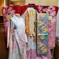 振り袖①、長襦袢、袋帯、小物セットの画像
