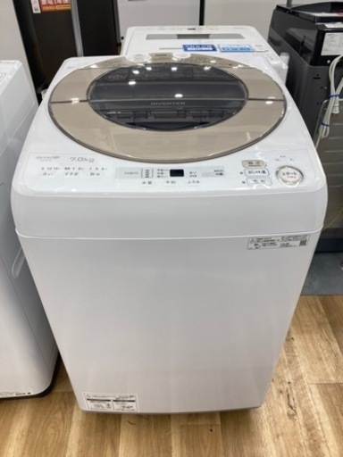 【トレファク高槻店】安心の1年間保証！取りに来られる方限定！SHARP（シャープ）の全自動洗濯機のご紹介です！