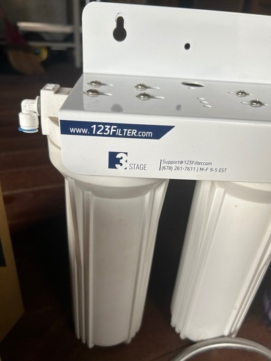 iSpring 3フィルター　浄水器　アメリカ製　3フィルタ〜付き