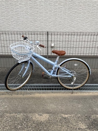 【取引完了】子供用自転車　24インチ　６段切替付　マハロジュニア