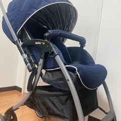 【値下】Apricaベビーカー　ラクーナソファークッション/A型