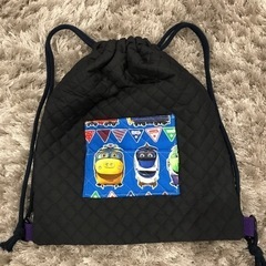 レッスンバック、巾着リュック体操服入れ、シューズバック点セットの画像