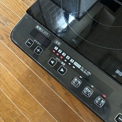 アイリスオーヤマ　2口IHコンロ　IHK-W1の画像