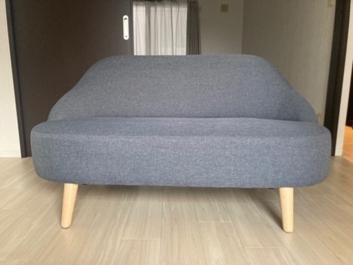 【配達可】NOCE ソファ2人掛け グレー