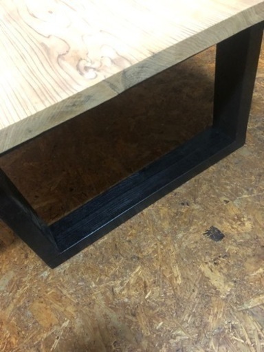 大特価 無垢 一枚板ダイニングローテーブル 210×75cm