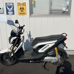 バイク屋さんで整備された　ズーマーＸ110の画像