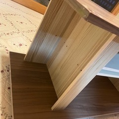 ブラウン&ベージュ　テレビ台の画像