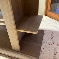 ブラウン&ベージュ　テレビ台の画像