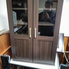 使い方色々食器棚　下駄箱の画像