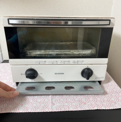アイリスオーヤマ オーブントースター 状態良好！IRIS OHYAMA toaster oven in good condition!