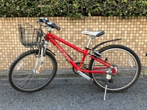LOUIS GARNEAU(ルイガノ)  2012 J24 24インチ　KIDS ジュニア　マウンテンバイク　RED