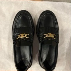 正規品レシート付きCELINE MARGARET CHUNKY LOAFER35