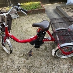 お話中🙇‍♂️電動アシスト自転車の画像