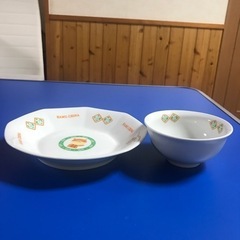 ハムスター中華皿セットの画像