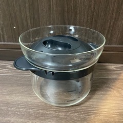 ガラスのレンジご飯釜 電子レンジでご飯が炊けるの画像