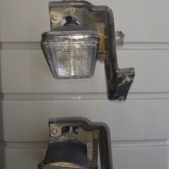 ☆希少品　旧マスクアストロ用フォグランプ２個セット中古☆の画像