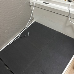 家具 白色ベッド　引き出し・コンセントあり