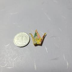 手芸、折り鶴の画像