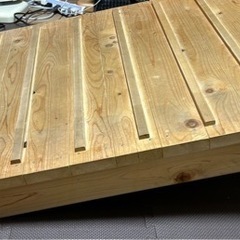 玄関スロープ　木製　　ペット飛び降り防止にも家具 ダイニングセットの画像