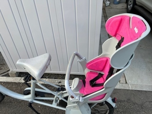 ★お値下げ★bikke2 非アシストタイプ　自転車チャイルドシート付き　ヘルメット付き 