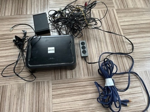 アルパインSWE-1500 サブウーファー　セット品