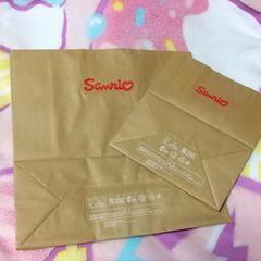 ♥新品✨サンリオ紙袋 2枚 未使用品✨の画像