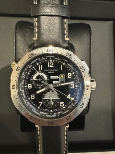 【決まりました】ハミルトン カーキ　ワールドタイマー　ジャズマスター