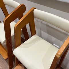 キッズチェア　２脚（１脚ずつ引き渡し可）の画像