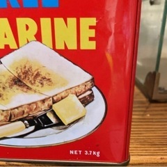 リス缶マーガリン空缶の画像